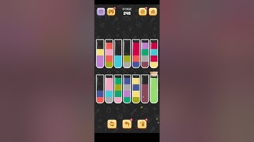 Water Sort Quest Level 249 Walkthrough Solution Android/iOS