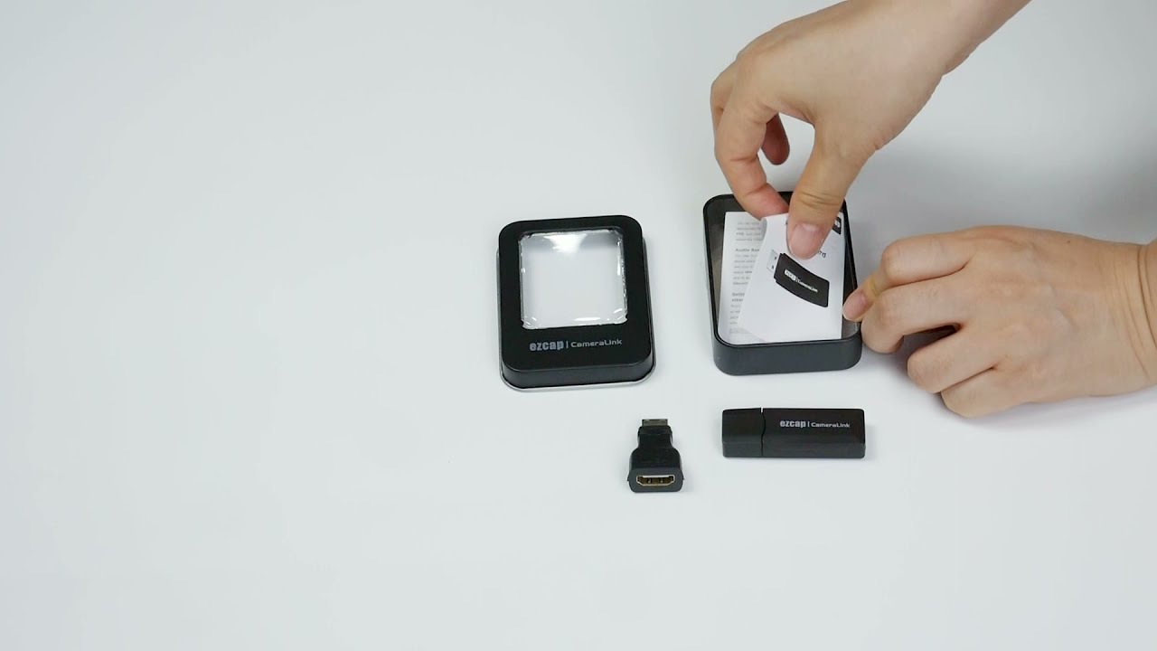 Packing details ezcap313 Camera Link Mini HDMI to USB Video Capture