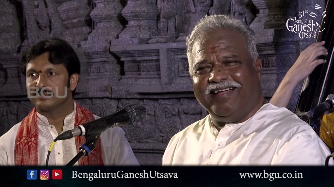 MAATA BHAVANI KALI | Pt. M Venkatesh Kumar | Bhakti Sangeetha | 61st Bengaluru Ganesh Utsava 2023