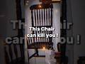 The Cursed Chair That Kills Anyone Who Sits in It 😱 | True Horror Story #shorts #mystery #horror