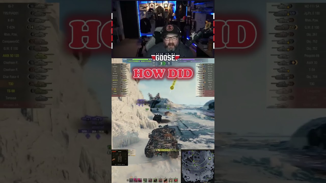 Bouncing Shells Round Corners! #worldoftanks #twitch #gaming