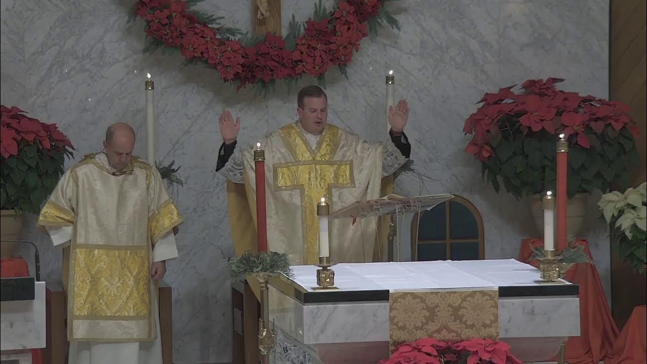 Christmas Vigil Mass YouTube