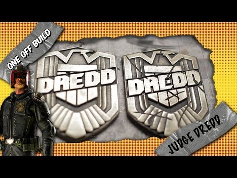 One Off Build: Judge Dredd Badge