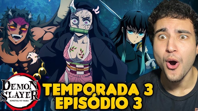 KIMETSU NO YAIBA 3° TEMPORADA EPISÓDIO 1, A REUNIÃO DAS LUAS SUPERIORES  COMEÇA!