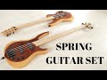 Making Spring electric Guitar/Bass set - Full build