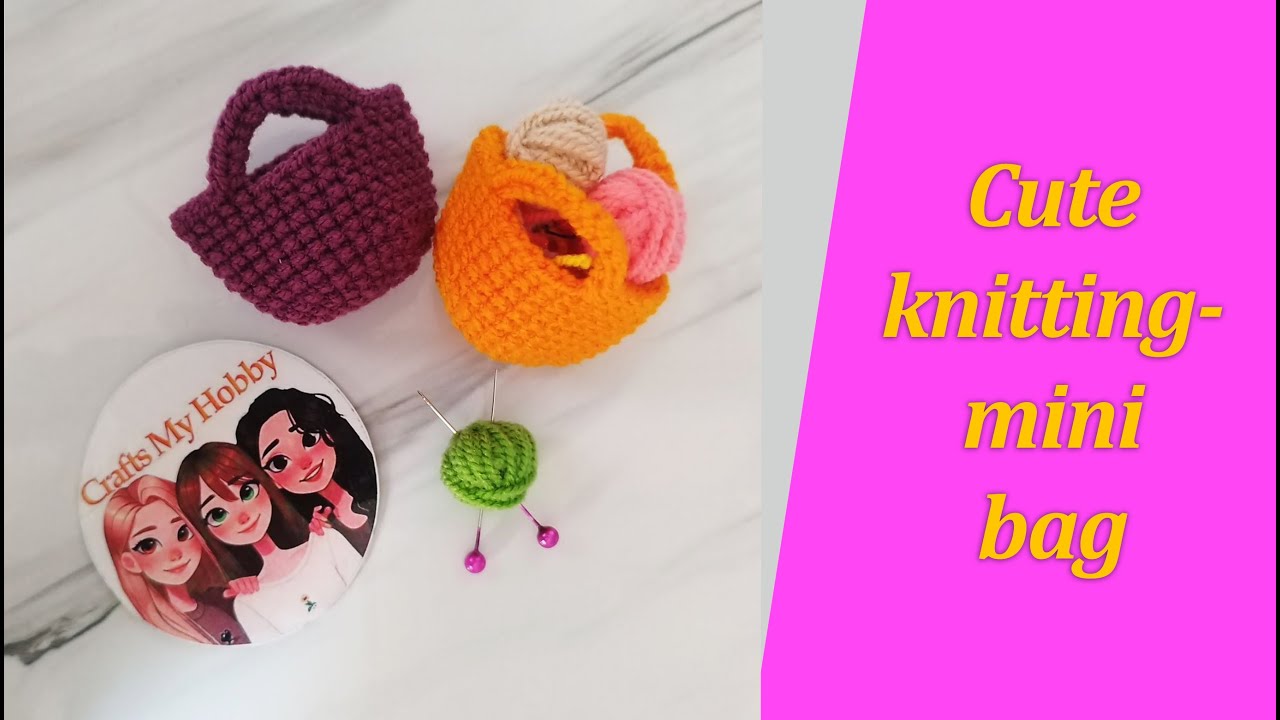 Cute Knitted mini bag