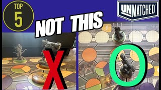 Top 5 Turn Moves That Win Games | Unmatched