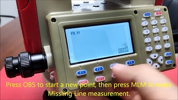 Missling Line of KTS-442R6LC, Kolida total station, professional survey equipment manufacturer