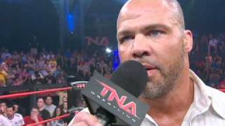 Kurt Angle And Jeff Jarrett Go Face To Face