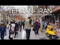 TEHRAN 2021 - Walking in 15 Khordad Bazaar &amp; Naser Khosrow St. /  تهران