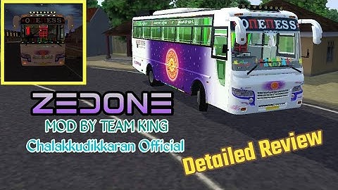 Zedone Chinese Non Bodycode || Bus Mod In Bussid Roads || Detailed Review || Nechuzz Gaming