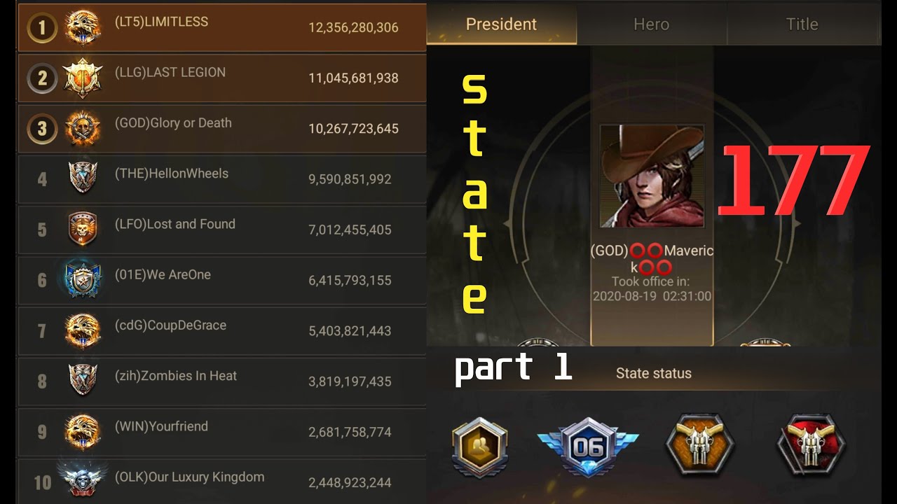 Last Shelter Top states / State 177 part 1