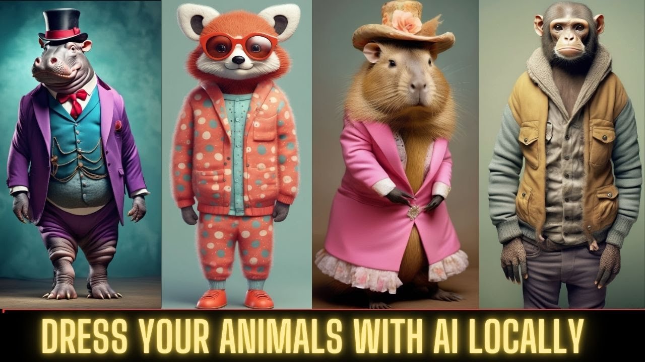 Dress Your Animals with AI Using Text Prompts Locally - YouTube