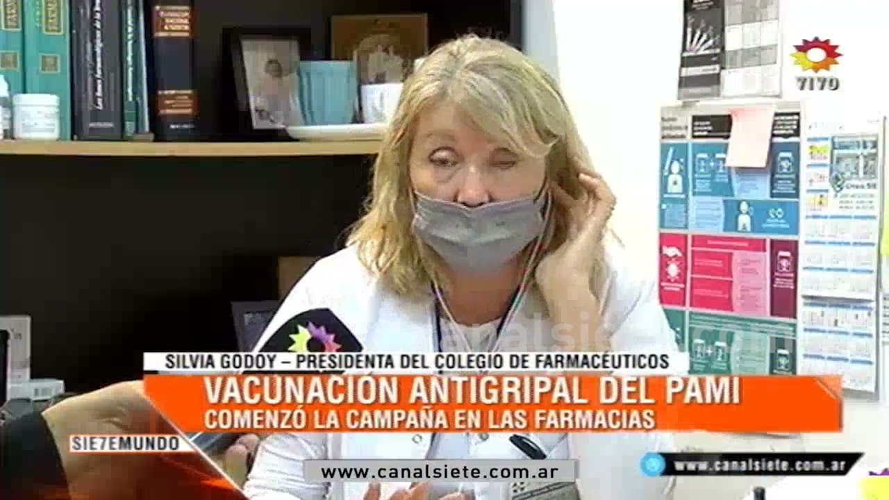 Comenzó la vacunación antigripal para afiliados de Pami