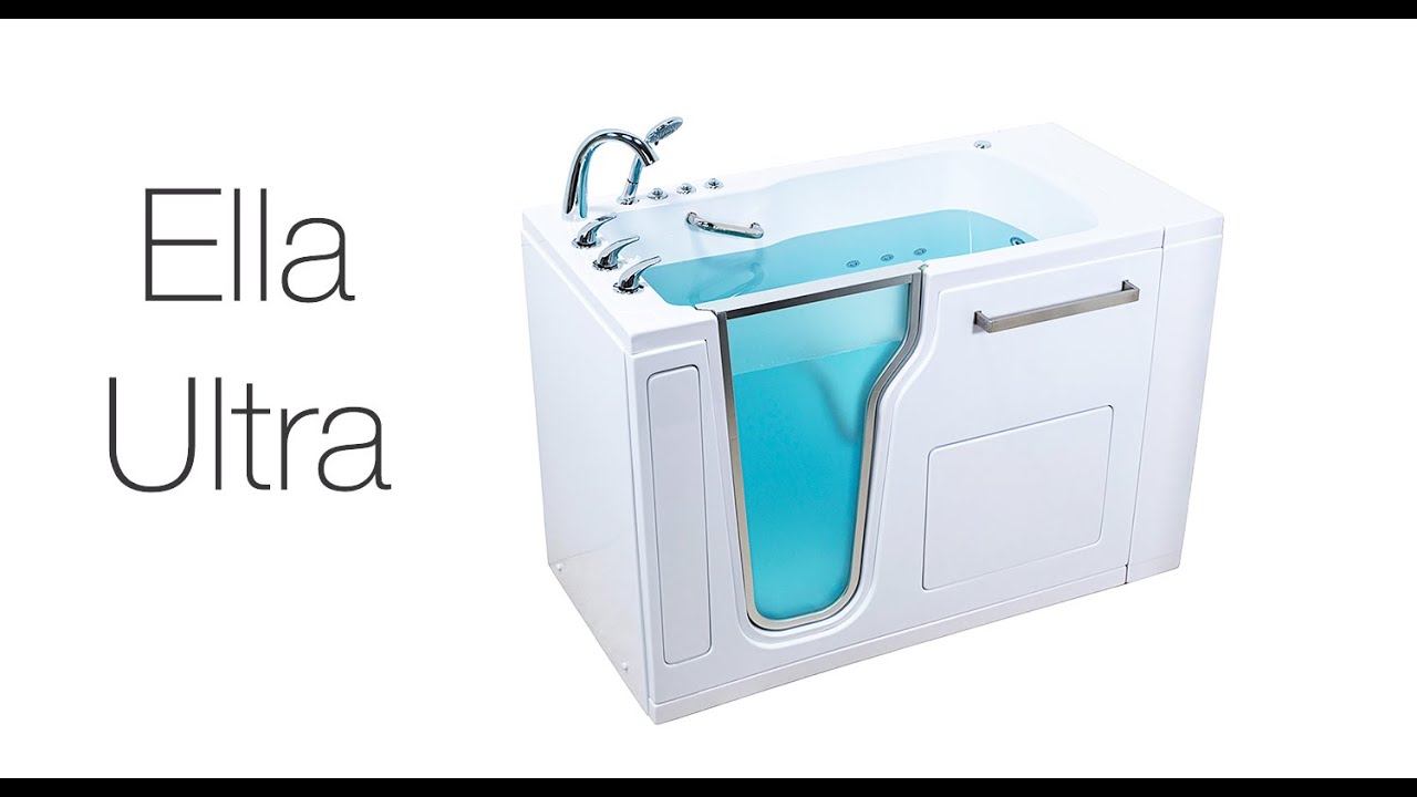 Ella's Bubbles Introducing the Ella Ultra WalkIn Bathtub with Door