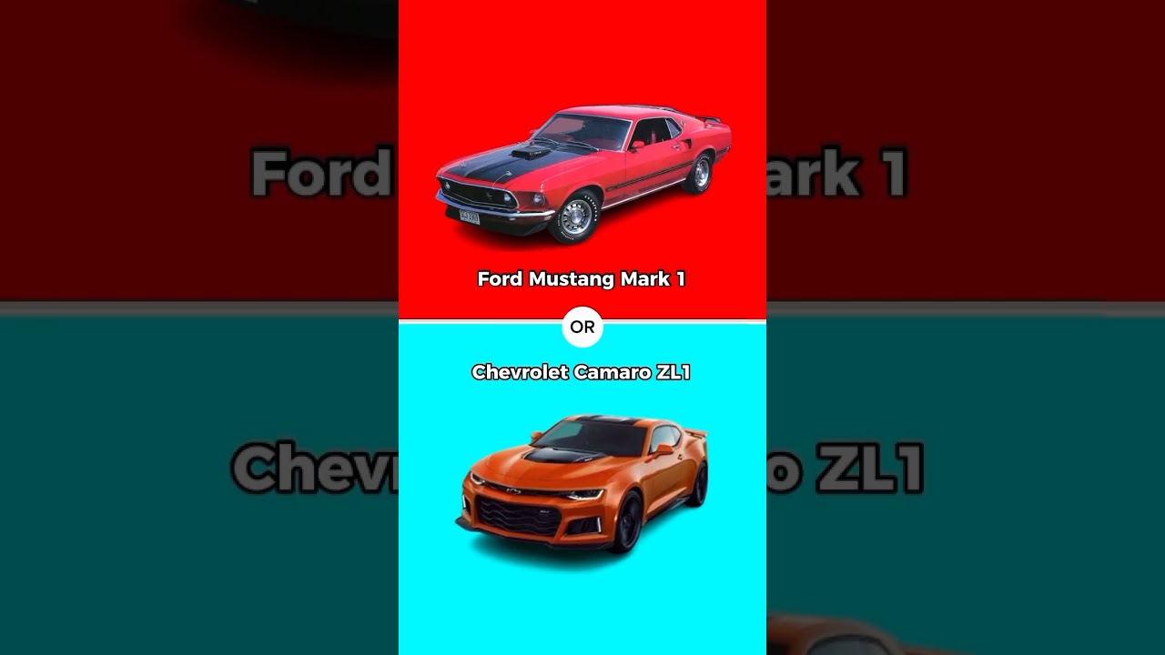 Ford VS Chevrolet :Would you rather car series