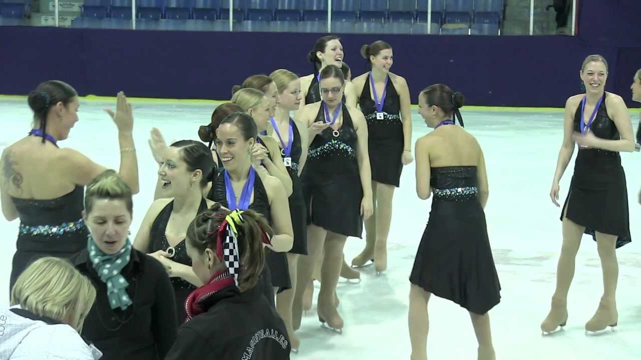 Cassiopée  adulte 2 - Compétition patinage synchronisé de Trois-Rivières -10 mars 2012
