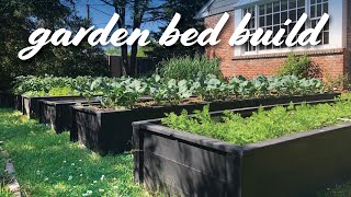 Raised Garden Bed DIY Build (Modern Design!)