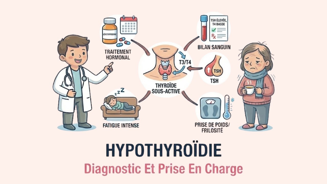 Hypothyroïdie expliquée clairement