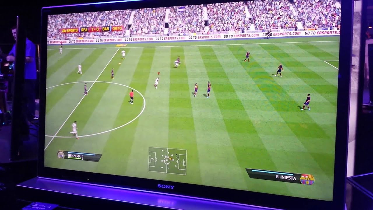 FIFA 14 On PlayStation 4 Barcelona V Real Madrid 1080p YouTube