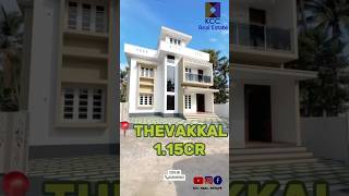 📍Thevakkal Land 4Cents 2000Sqft 3Bhk Price:1.15Cr