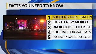 July 9th Morning Rush: 1 person hospitalized following northwest Albuquerque shooting
