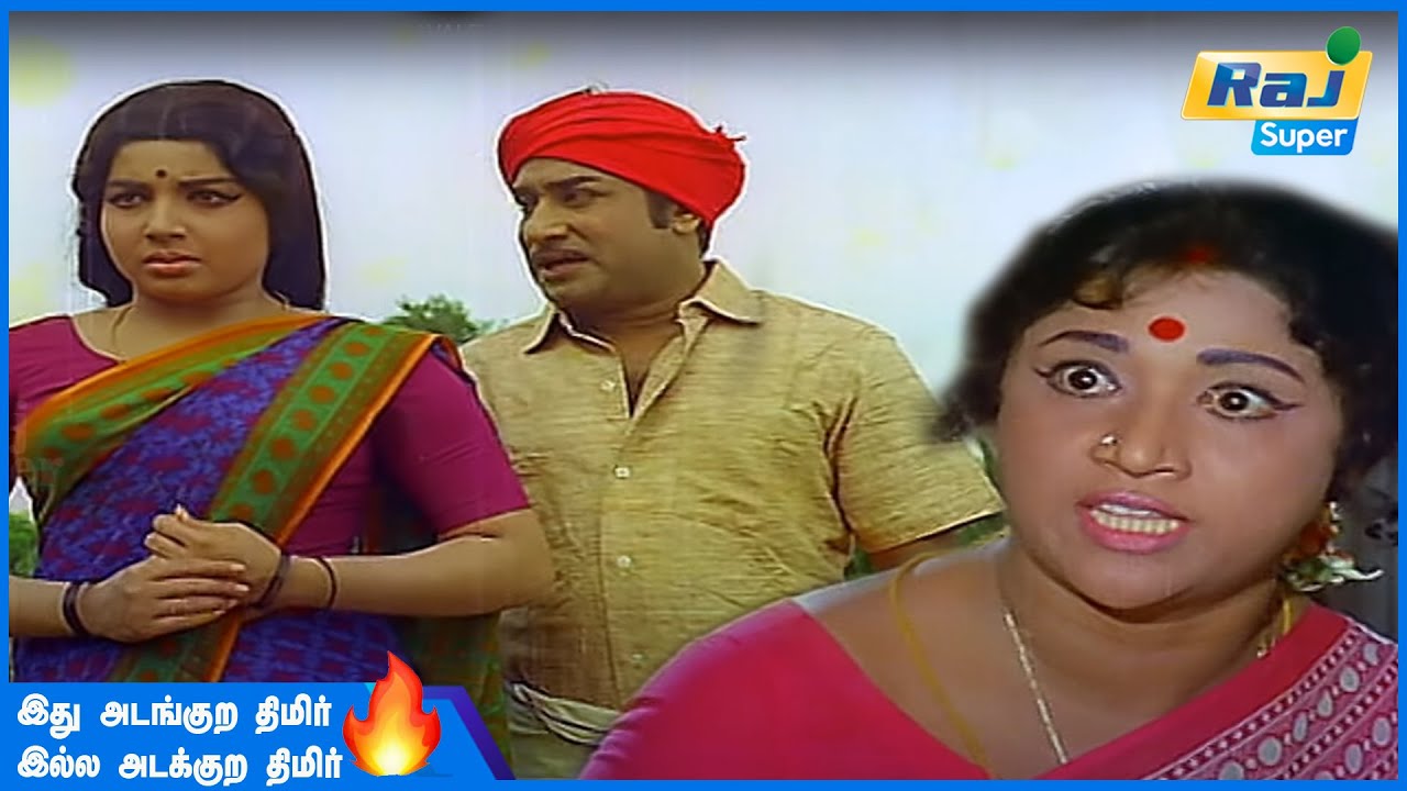 நாய் கூட பழகி பழகி உனக்கும் நாய் புத்தி வந்துட்டு | SavaaleSamali | Sivaji | Jayalalithaa | RajSuper