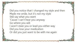 Barenaked Ladies - Say What You Want Lyrics