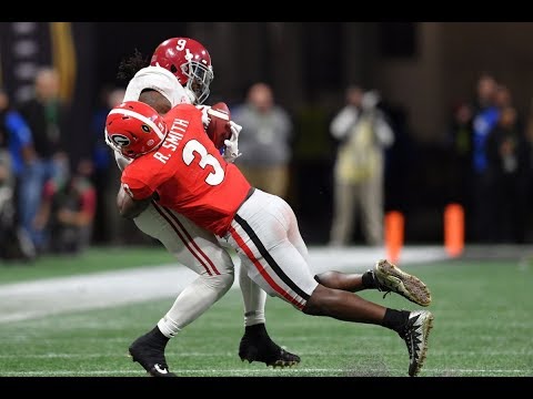 Roquan Smith (Georgia LB) vs Alabama - 2018 National Championship