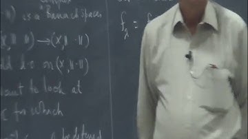 Class 27 - Functional Analysis