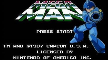 Mega Man (NES) Longplay using Game Genie Codes
