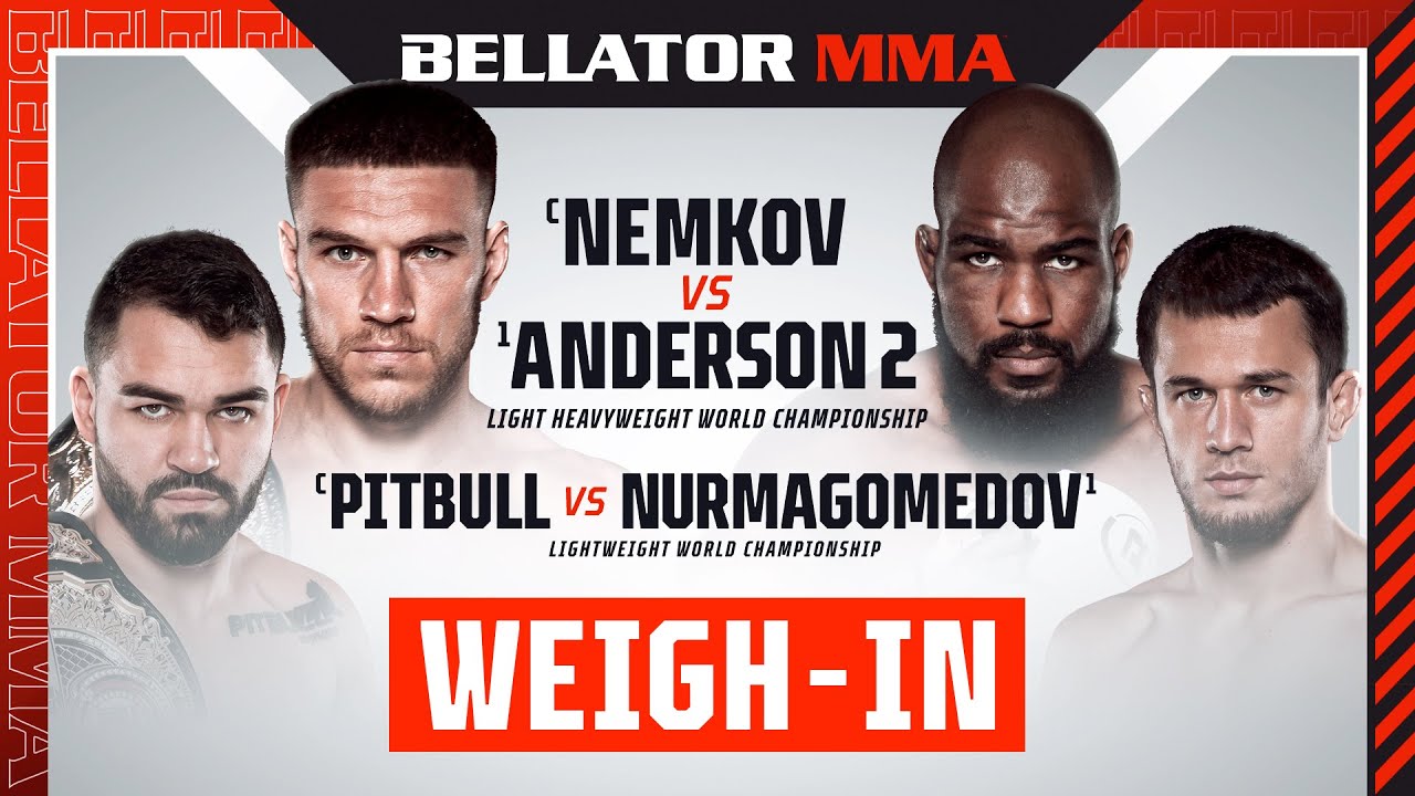 Weigh Ins Bellator 288 Nemkov vs