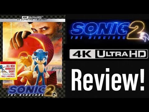 SONIC THE HEDGEHOG 2 on 4k Blu Ray - Second Chances