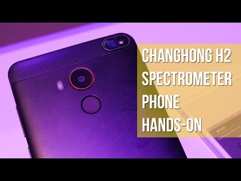 Changhong H2 Spectrometer Phone Hands-on