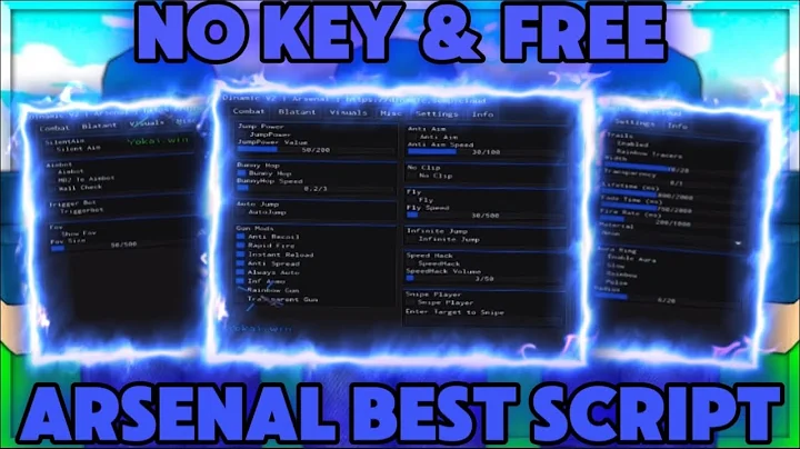 BEST Arsenal Script | Silent Aim, Aimbot, Fire rate, Kill All, Esp & More! *DINAMIC V2*