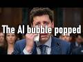The AI buble popped, OpenAI collapses