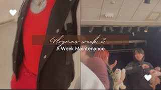 Vlogmas Week 3🎄 birthday event 🤶! Christmas Maintenance , unedited footage!