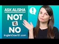 What's the difference between NOT and NO in English?