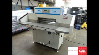 Duplo 720 Pfi Guillotine For Sale Gab Supplies Ltd 2001 A