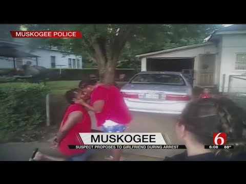 Muskogee Man Proposes To Girlfriend During Arrest