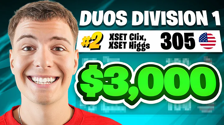 Clix 2ND PLACE Duo Division 1 Cash Cup 🥈 ($3,000)