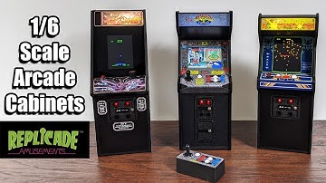 1/6 Arcade Cabinets Street Fighter 2 Tempest Centipede