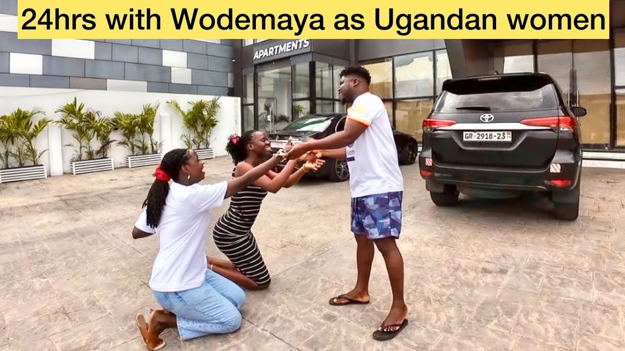 How we Met Wode Maya today in Ghana 🇬🇭. We didn’t expect this!!! 