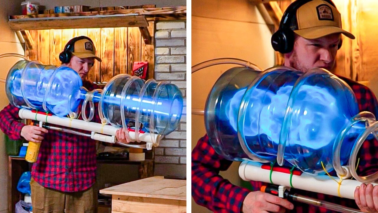 Plasma Cannon and DIY Inventions for Big Boys and Masters