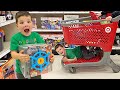 Caleb GOES TOY SHOPPING at TARGET for RYAN WORLD TOYS, LOL SURPRISE, 5 SURPRISES & More with MOMMY!