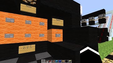 Minecraft Programmable 6-PIN Lock with Sequence Necessity
