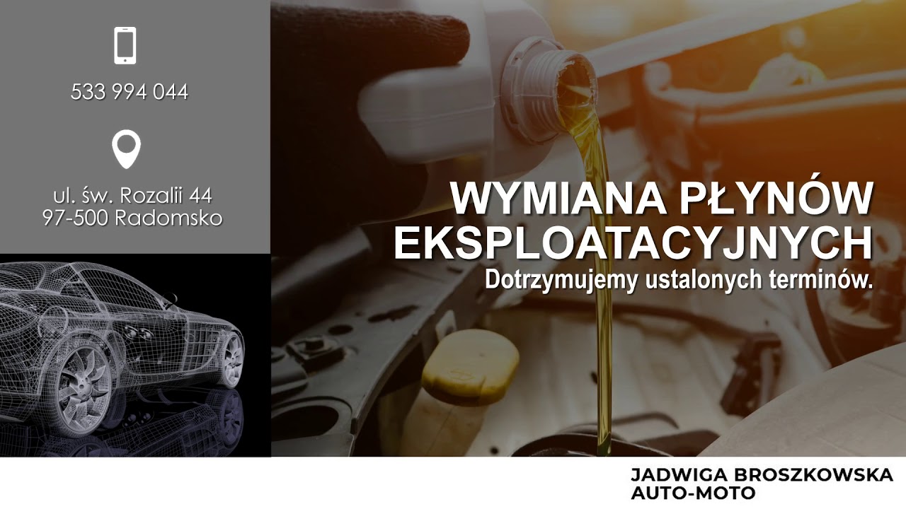 Warsztat Samochodowy Usługi Wulkanizacyjne Radomsko Jadwiga