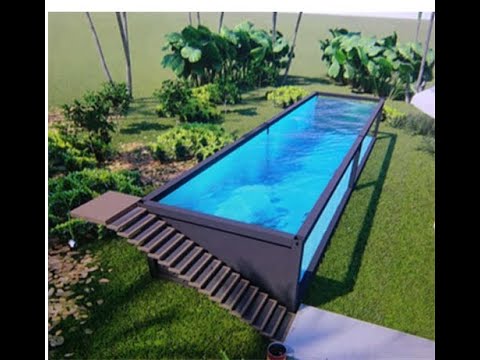 Piscina contenedor prefabricada #7 - YouTube