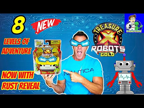 Treasure X Robots Gold 8 levels of adventure