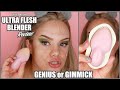 Testing a VERY interesting makeup applicator.. Leia Beaute Ultra Flesh Blender 👀